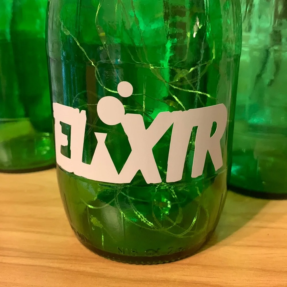 Elixir Green Barrel Lantern